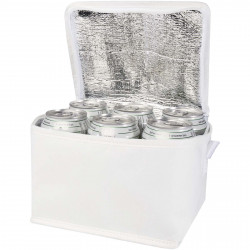 Bolsa isotermica para 6 latas no tejida de material reciclado GRS de 4 l Spectrum