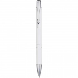 Boligrafo de aluminio reciclado Moneta tinta azul