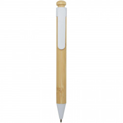 Boligrafo de bambu y plastico reciclado Rattan