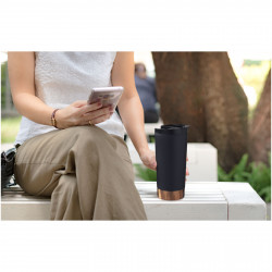 Vaso de 500 ml con aislamiento de cobre al vacio Peeta