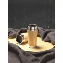 Vaso de 450 ml con exterior de bambu Bambus