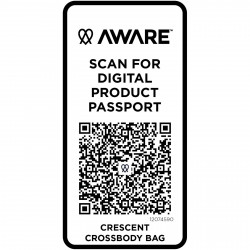Bolso cruzado de material reciclado Aware de 500 g m Crescent