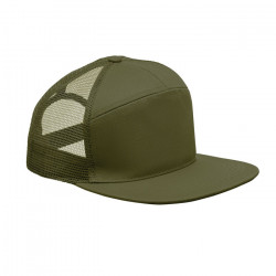 Gorra visera plana 7 paneles
