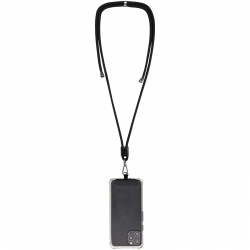 Lanyard ajustable reciclado para smartphone Vega