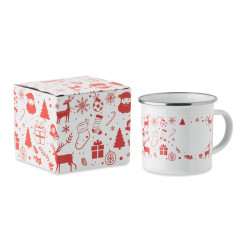 Taza esmaltada Navidad 300 ml