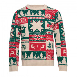 Jersey de punto de Navidad S-M