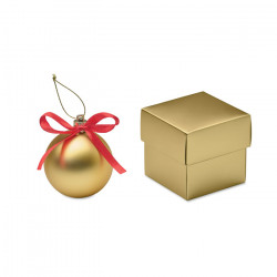 Bola de Navidad en caja