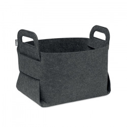 Cesta plegable de fieltro RPET