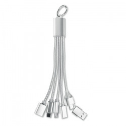 Llavero cable de carga 5 en 1