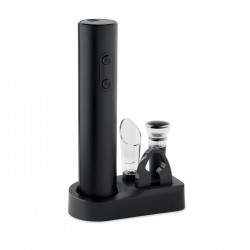 Set abridor de vino eléctrico