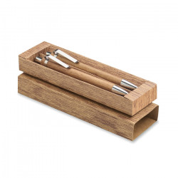 Set de madera de acacia