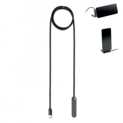 Cable USB-C 60W con soporte