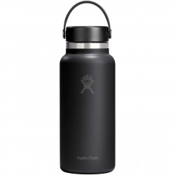 Botella de agua termica de acero inoxidable Hydro Flask de boca ancha 946 ml